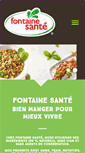 Mobile Screenshot of fontainesante.com